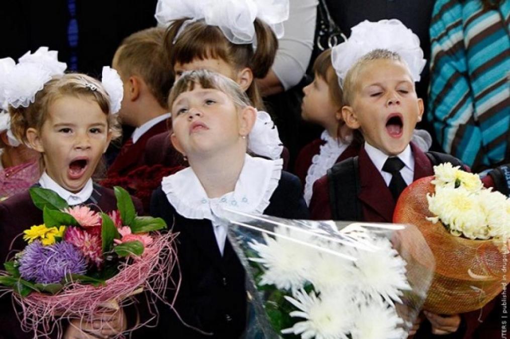 В школах центра Кременчуга наплыв будущих первоклассников