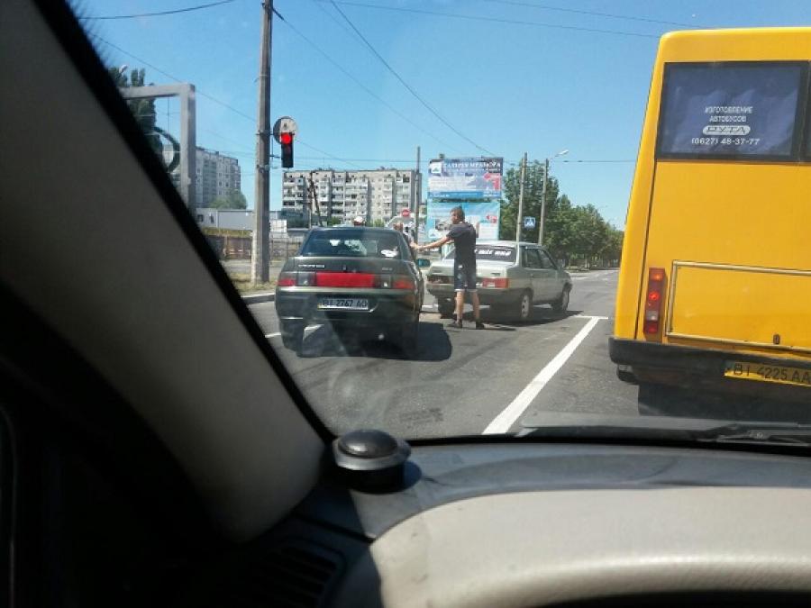 У одного з них вщент розбита задня фара.