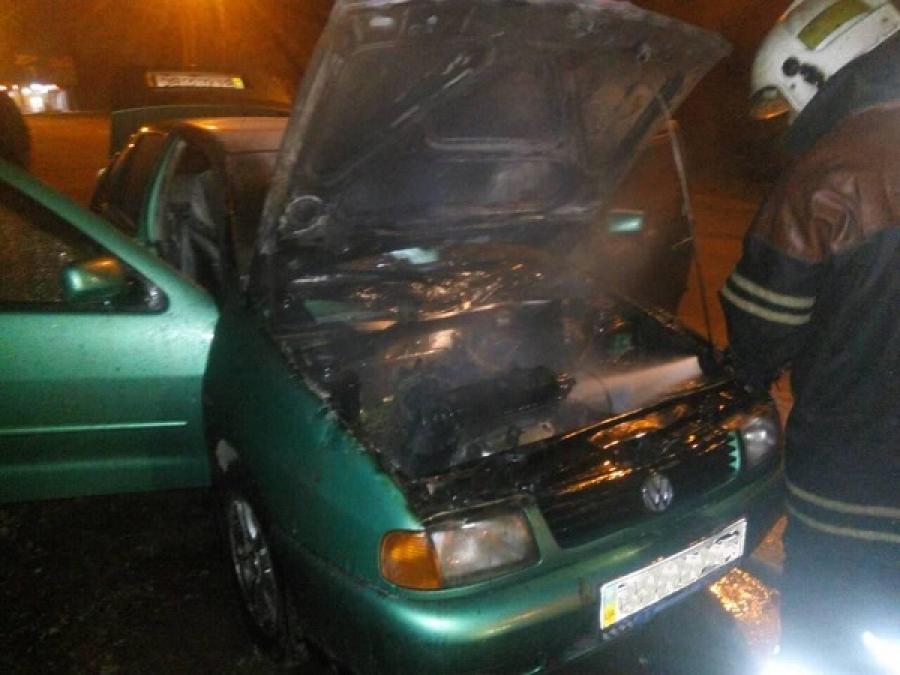 По улице Богдана Хмельницкого горел Volkswagen