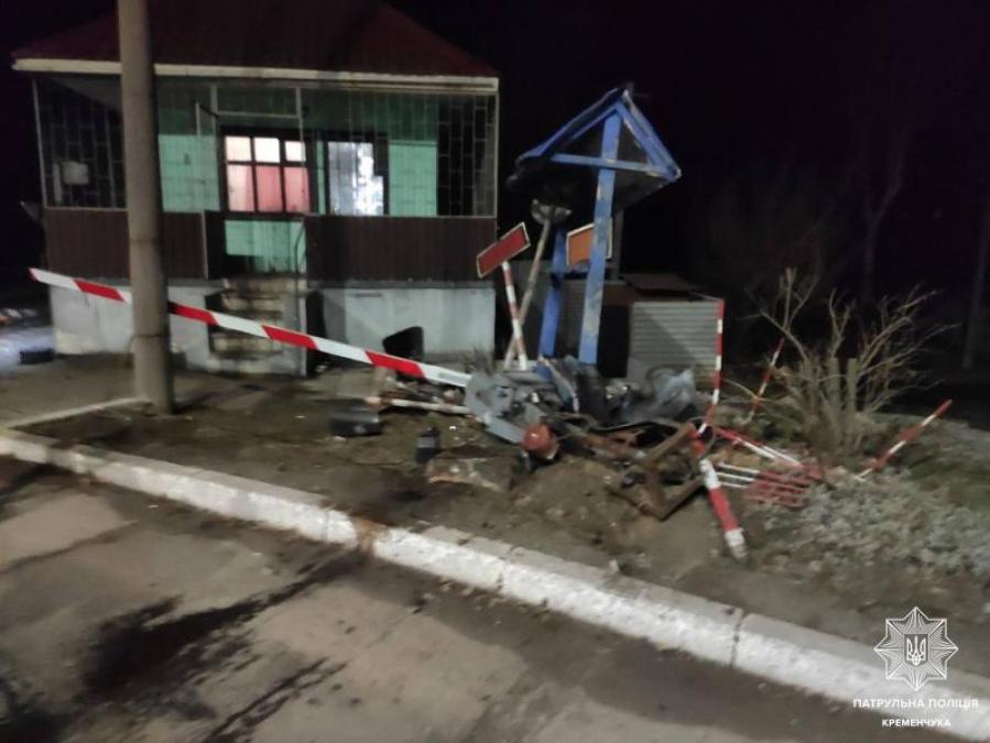 Водій у стані сп’яніння скоїв ДТП у Кременчуці та зник з місця події