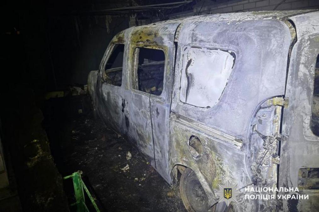 Затримано правопорушника, який підпалював автівки на Правобережжі