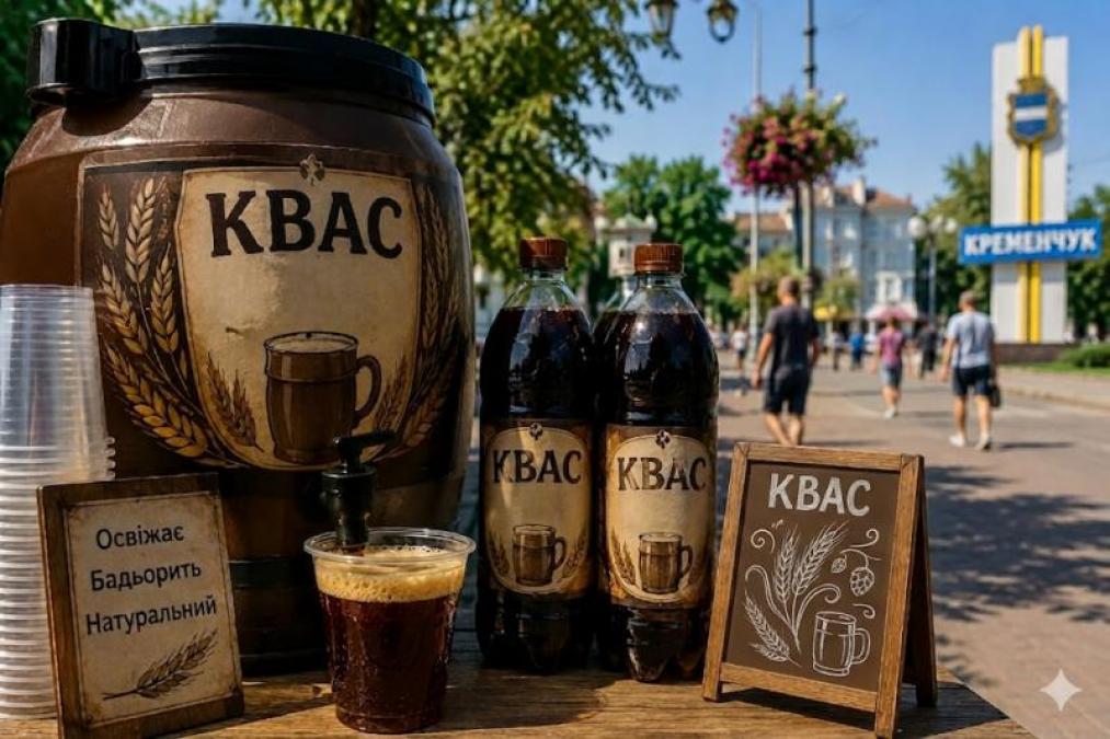Квас повертається: у Кременчуці хочуть відкрити точки продажу 