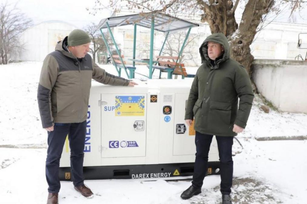 Кременчук серед громад, що отримали генератори від народу Тайваню