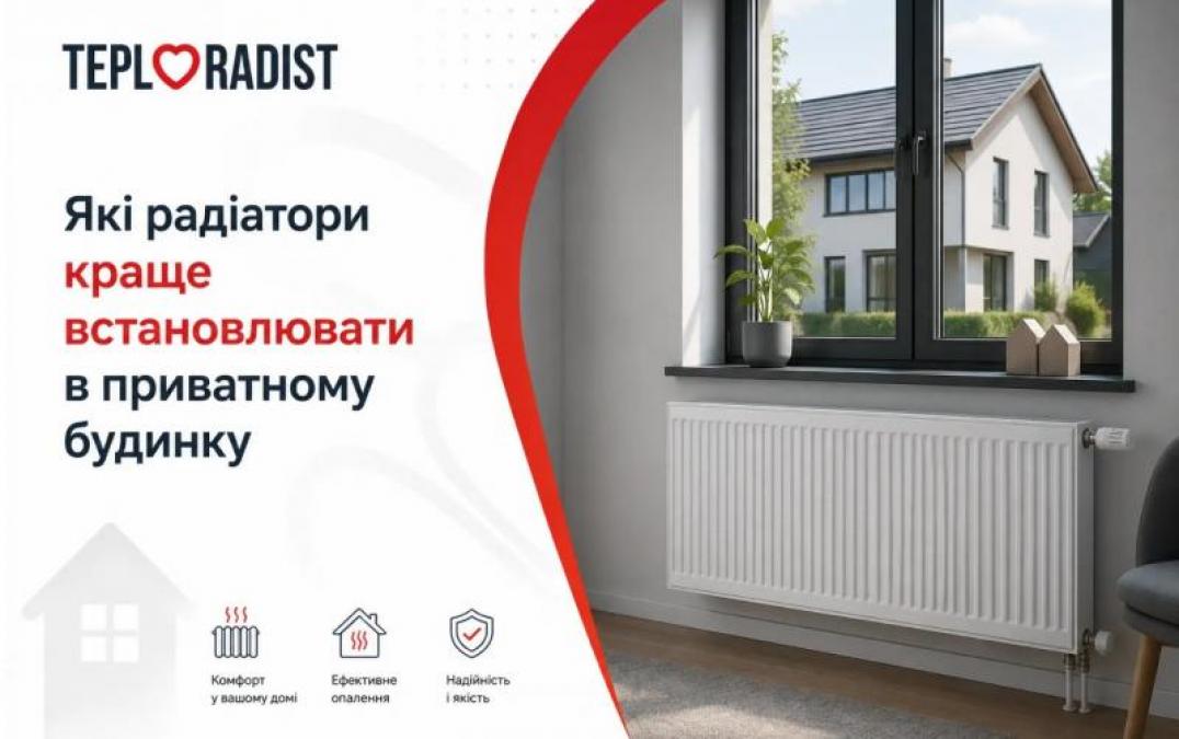 Які радіатори краще встановлювати в приватному будинку