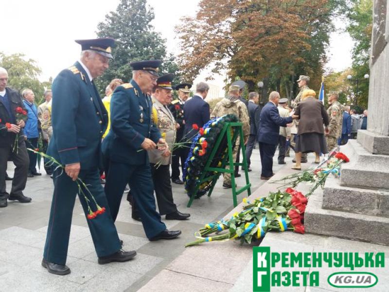 У Кременчуці вклонилися ветеранам-визволителям