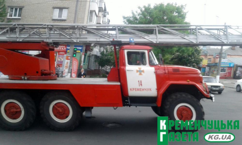 На Первомайской пожар в четырнадцатиэтажке
