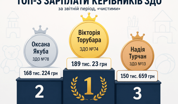 Малецький або Проценко - за місяць, директорка дитсадка – за пів року: порівнюємо зарплати