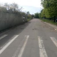В Кременчуге пешеходный переход упирается в забор
