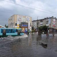 Кременчуг залило-затопило