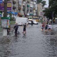 Кременчуг залило-затопило